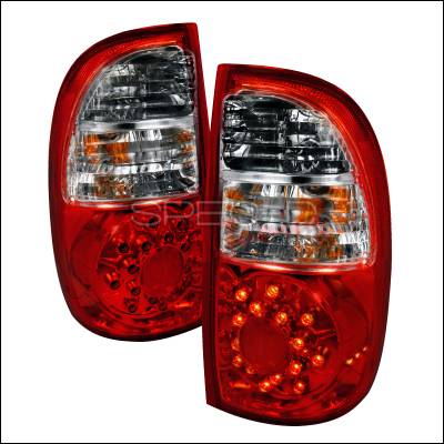 Toyota Tundra Spec-D LED Taillights - Red - LT-TUN05RLED-KS