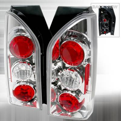 Nissan Xterra Spec-D Altezza Taillights - Chrome - LT-XTE05-TM