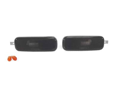 Nissan 240SX S13 Smoke Front DEPO Bumper DEPO Side Marker Light