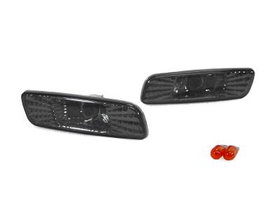 Lexus IS300 Crystal Smoke Front DEPO Bumper DEPO Side Marker Light