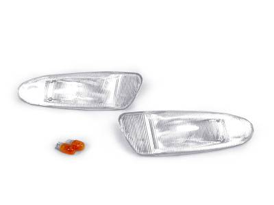 Toyota Supra Clear Front Bumper DEPO Side Marker Light