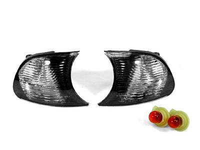 BMW E46 2D/Cabrio Smoke DEPO Corner Lights