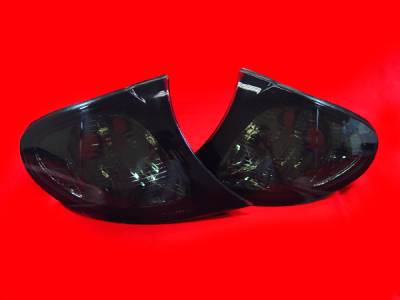 BMW E46 4D/5D 4Pcs DEPO Smoke Corner Lights