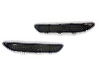 BMW E46 2D/Cabrio Crystal Smoke DEPO Front Bumper Reflector