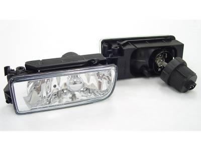 BMW E36 Depo Crystal Clear DEPO Fog Lights W/H1 Bulbs