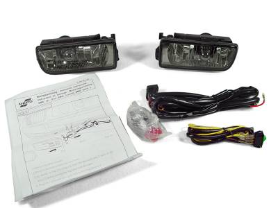 BMW E36 Depo Crystal Smoke DEPO Fog Lights W/H1 Bulbs