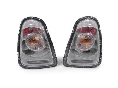 Mini Cooper R56 R57 Clear DEPO Tail Lights