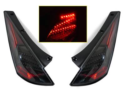 Nissan 350Z Dm Black Led DEPO Tail Lights