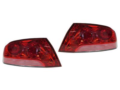 Mitsubishi Lancer EVO 8/9 Oem Jdm Style Red DEPO Tail Lights