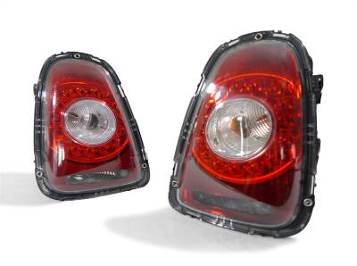 Mini Cooper R56 R57 Depo Led Clear DEPO Tail Lights