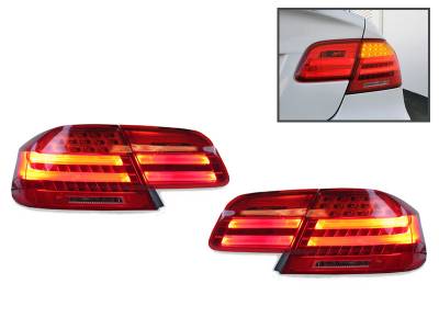 BMW E92 2D Coupe Euro Lci Look Led DEPO Tail Light 4Pcs W/Wiring Included