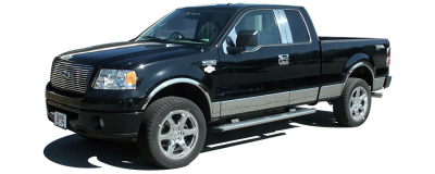 QAA - F-150 Crew Cab, 5?5? bed, W/ FLARES QAA  12pcs Side Accent Trim AT49317 - Image 2