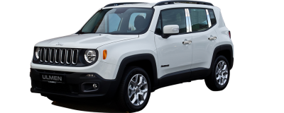 QAA - JEEP RENEGADE 4dr QAA Chrome ABS plastic 8pcs Door Handle Cover DH55070 - Image 2