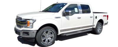 QAA - FORD F-150 2/4dr QAA Stainless 1pcs Tailgate Accent RT58308 - Image 2