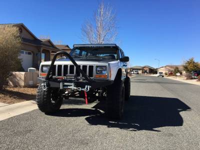 Advanced Fiberglass Composites - Jeep Cherokee 4.5" Flare 3" Rise Adv Fiber Body Kit- Fenders AFC 71 - Image 9