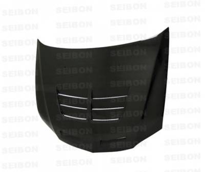 Seibon - Mitsubishi Lancer TSII Seibon Carbon Fiber Body Kit- Hood!!! HD0305MITEVO8-TSII - Image 3