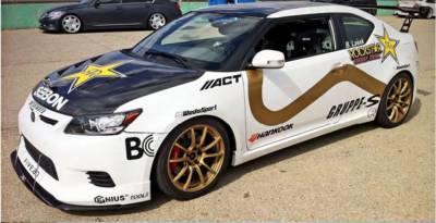 Seibon - Scion TC TS-Style Seibon Carbon Fiber Body Kit- Hood!! HD1112SCNTC-TS - Image 4