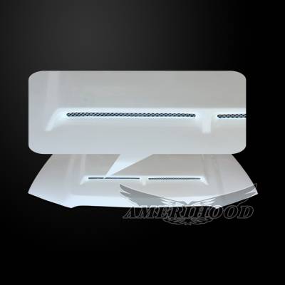 AmeriHood - Chevrolet Avalanche E-Style AmeriHood Ram Air Hood CA03AHTEFH - Image 3