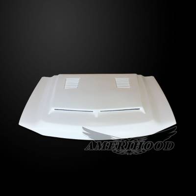 AmeriHood - Chevrolet Silverado 3500 E-Style AmeriHood Ram Air Hood CS05AHTEFH35 - Image 4