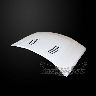 AmeriHood - Chevrolet Silverado 3500 E-Style AmeriHood Ram Air Hood CS05AHTEFH35 - Image 6