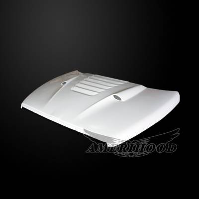 AmeriHood - Dodge Ram 1500 TS-Style AmeriHood Ram Air Hood DR94AHTSFHW - Image 3