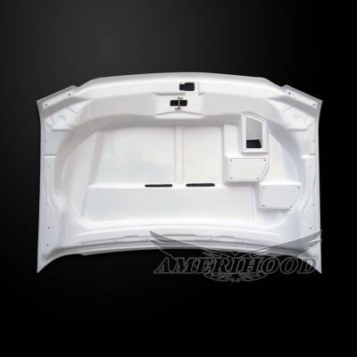 AmeriHood - Ford F-350 E-Style AmeriHood Ram Air Hood F3599AHTEFHW - Image 4