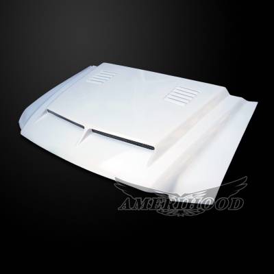 AmeriHood - Ford F-350 E-Style AmeriHood Ram Air Hood F3599AHTEFHW - Image 5