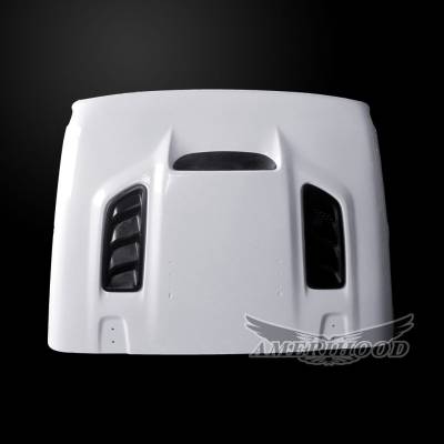 AmeriHood - Jeep Wrangler VIP-Style AmeriHood Ram Air Hood JW18AHVIPFHWJL - Image 4