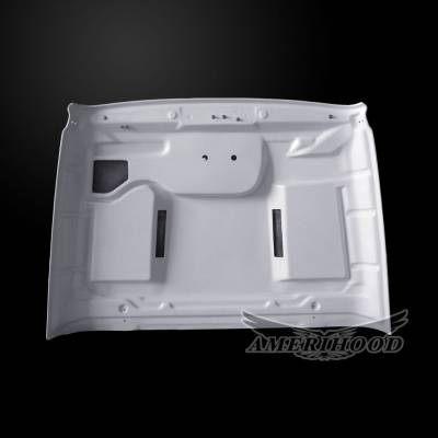 AmeriHood - Jeep Wrangler VIP-Style AmeriHood Ram Air Hood JW18AHVIPFHWJL - Image 5