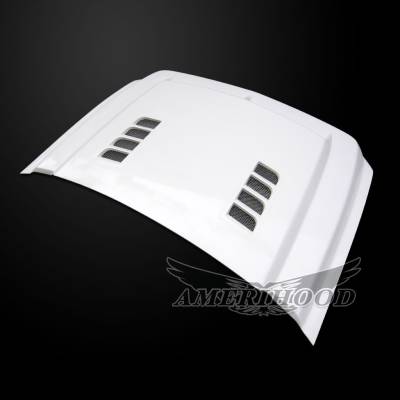 AmeriHood - Chevrolet Silverado 2500 E-Style AmeriHood Ram Air Hood CS07AHTEFHW25 - Image 2