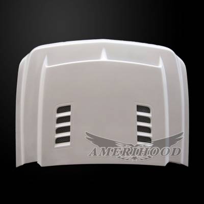 AmeriHood - Chevrolet Silverado 3500 E-Style AmeriHood Ram Air Hood CS07AHTEFHW35 - Image 4