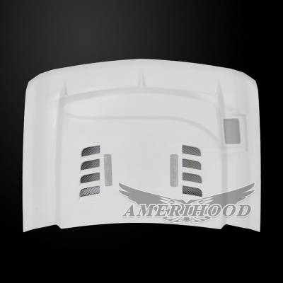 AmeriHood - Chevrolet Silverado 3500 E-Style AmeriHood Ram Air Hood CS15AHTEFHW35 - Image 3