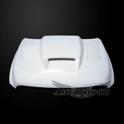 AmeriHood - Dodge Ram 1500 SSK-Style AmeriHood Ram Air Hood DR09AHSSKFHW - Image 5