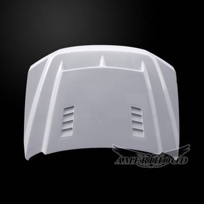 AmeriHood - Ford F-250 E-Style AmeriHood Ram Air Hood F2517AHTEFHW - Image 4