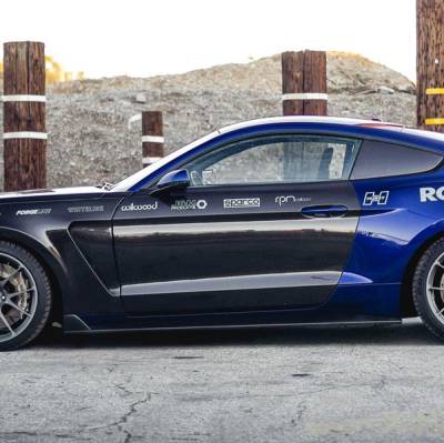 Anderson Carbon - Ford Mustang GT350 Anderson Composites Fiber Side Skirts AC-SS15FDMU-GR - Image 4