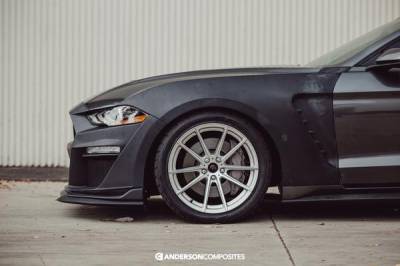 Anderson Fiberglass - Ford Mustang Type-ST Anderson Composites Glass Body Kit- Fenders AC-FF18FDMU-ST-GF - Image 3
