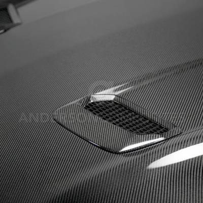 Anderson Carbon - Ford Mustang Type-OE Anderson Composites Fiber Body Kit Hood AC-HD18FDMU-OE-DS - Image 3