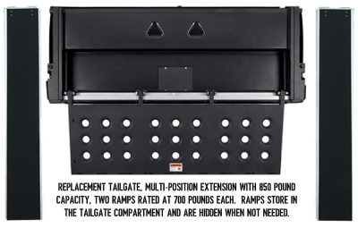 Elongator - Ford F-150 Painted Elongator Tailgate Replacement w/o Camera!! 15FF1ETGNCP - Image 11