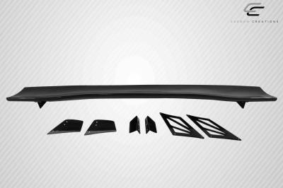 Carbon Creations - 62" Universal VRX V1 Tall 9pcs DriTech Carbon Fiber Body Kit-Wing/Spoiler 113253 - Image 3