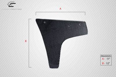 Carbon Creations - 70" Universal VRX V.2 Short 9pcs Carbon Fiber Body Kit-Wing/Spoiler!!! 113271 - Image 7