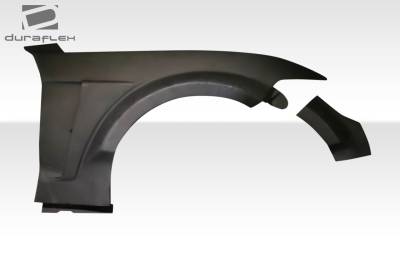 Duraflex - Ford Mustang KT Wide Body Duraflex Wide Front Fender Flares 114951 - Image 2