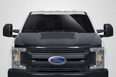 Ford Super Duty Raptor Look Carbon Fiber Creations Body Kit- Hood 115302