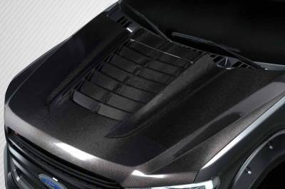 Carbon Creations - Ford Super Duty GT500 V2 Carbon Fiber Creations Body Kit- Hood 117486 - Image 2