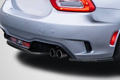 Carbon Creations - Fiat 124 Spider Speed Carbon Fiber Rear Bumper Splitter Body Kit 117068 - Image 2