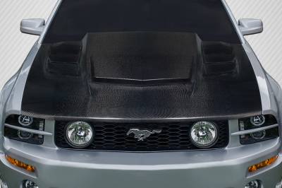 Ford Mustang Interceptor Carbon Fiber Creations Body Kit- Hood 118077