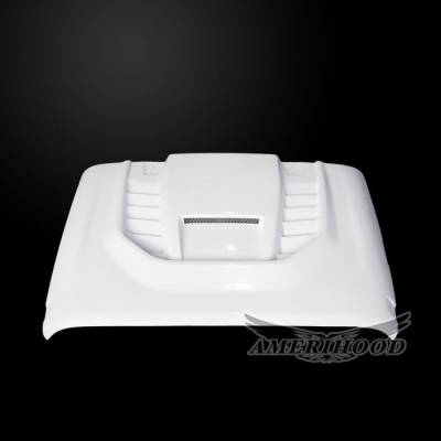 AmeriHood Fiberglass - Jeep Wrangler JK STM AmeriHood Body Kit- Ram Air Hood JW07AHSTMFHWJK - Image 4