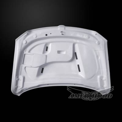 AmeriHood Fiberglass - Dodge Ram 1500 VIP AmeriHood Body Kit- Ram Air Hood DR19AHVIPFHW - Image 2