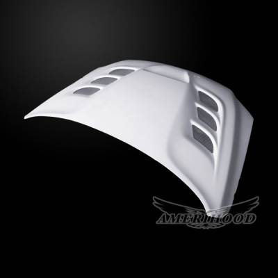 AmeriHood Fiberglass - Dodge Ram 1500 VIP AmeriHood Body Kit- Ram Air Hood DR19AHVIPFHW - Image 4