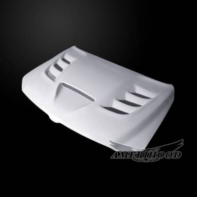 AmeriHood Fiberglass - Dodge Ram 1500 VIP AmeriHood Body Kit- Ram Air Hood DR19AHVIPFHW - Image 5