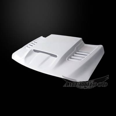 AmeriHood Fiberglass - Dodge Ram 1500 TXR Model RIP AmeriHood Body Kit-Ram Air Hood DTX21AHRIPFHW - Image 5